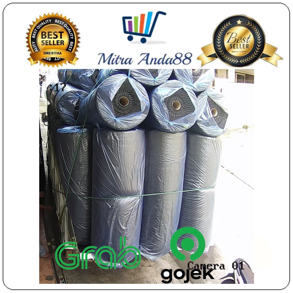 

Mitraanda88 Bubble Wrap Roll/Plastik Packing Babel/Buble Wraping HITAM GOJEK/GRAB