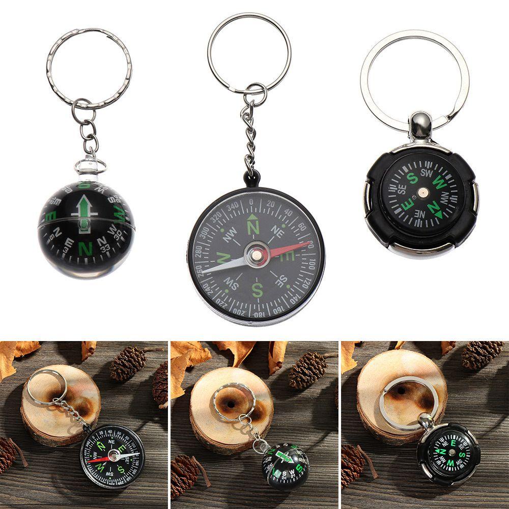 Pineapple Mini Compass Hot Navigator Survival Alat Gantungan Kunci Travel