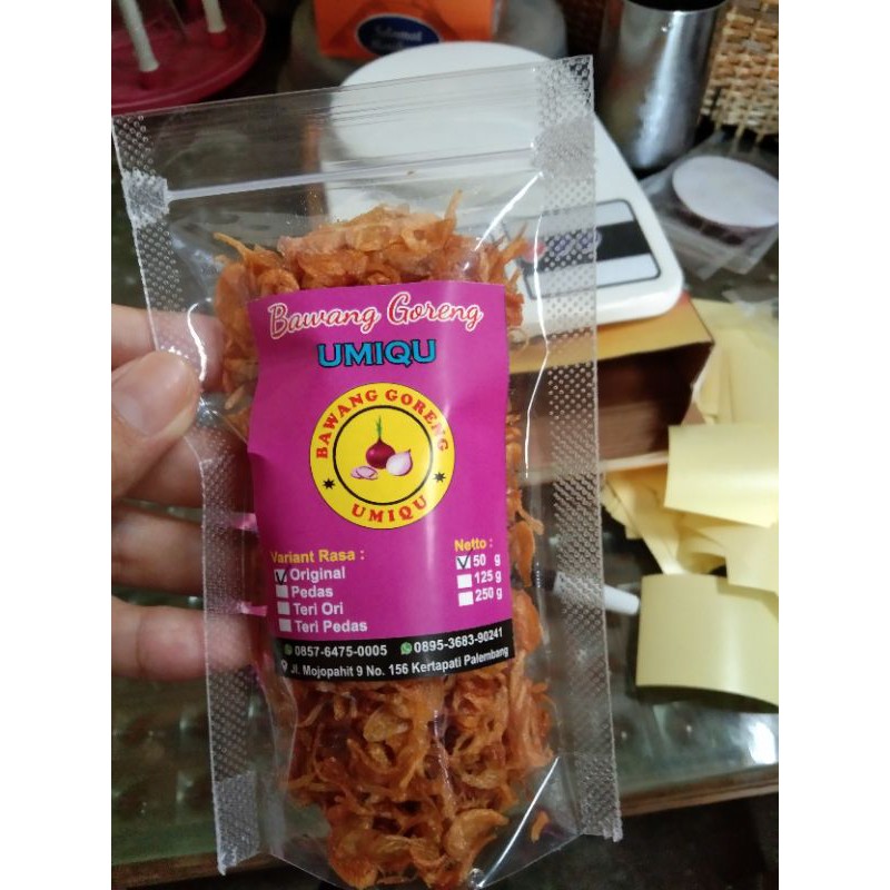 

Bawang goreng Palembang