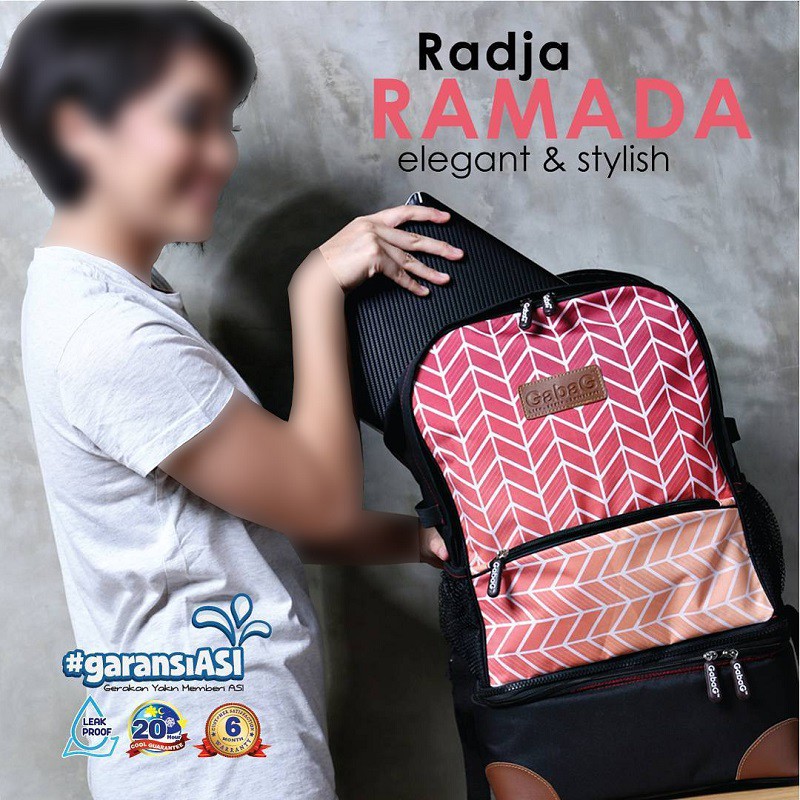 Gabag Radja Ramada Tas Pendingin Asi Cooler Bag Backpack Ransel