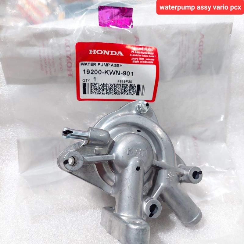 Water Pump HONDA Vario 125 150 Pcx 150 Assy Original 19200KWN901