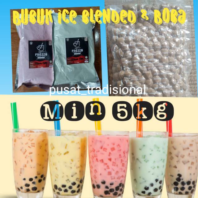 

Bubuk ice blended Frezzo Creamer & Bubble Drink