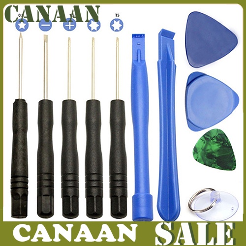 canaan 11Pcs/Set Cellphones Opening Pry Repair Tool Kit Screwdrivers Tools Set Ferramentas Kit