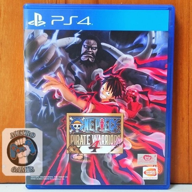 Kaset One Piece Pirate Warriors 4 PS4 Onepiece Warrior reg 3 Playstation 4 5 cd bd ps ps5 piratewarrior warriors4 naruto dragon ball reg 3 region asia