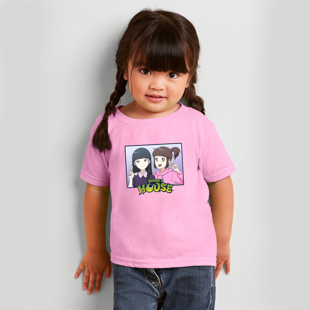 KAOS ANAK KARAKTER HARI KOO GAEUN LEE SHINBI HOUSE