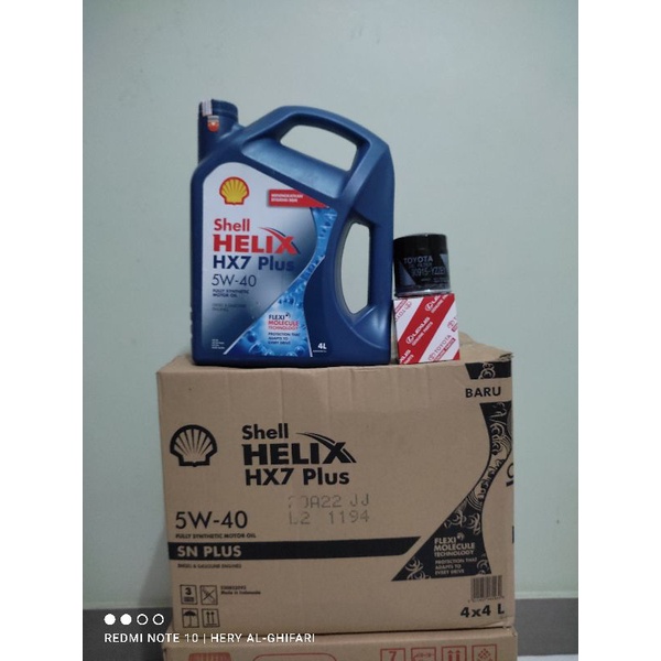 OLI SHELL HX7 5W_40+FILTER OLI