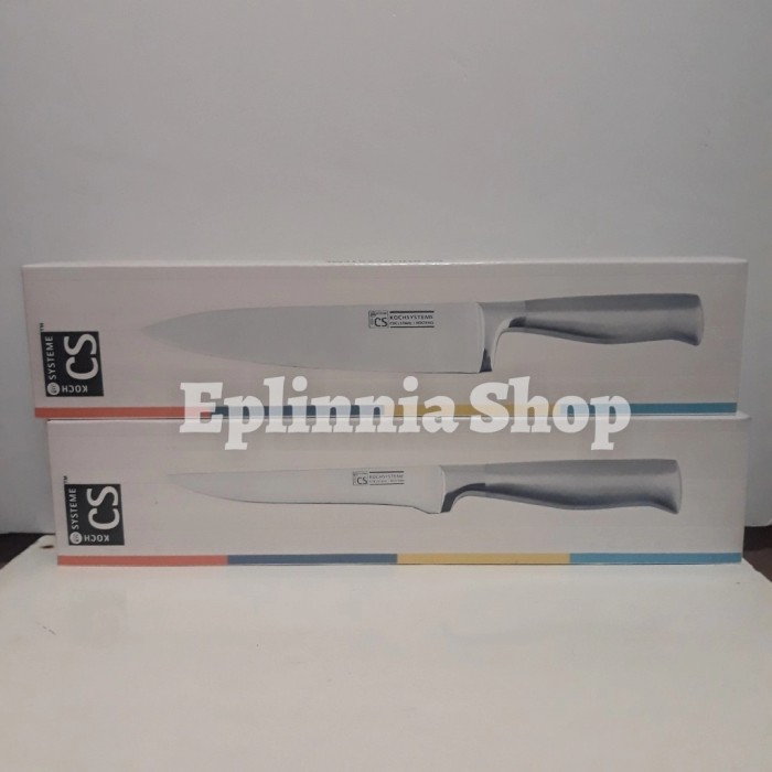 Pisau Cs Kochsysteme Chef Knife 20 cm Boning Knife 15 cm - Pisau Dapur