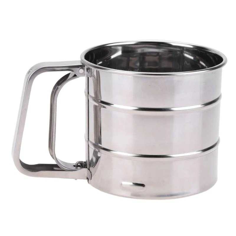 (BISA COD) RVOSTR Winnereco Saringan Pengayak Icing Gula Tepung Flour Shaker - WE474