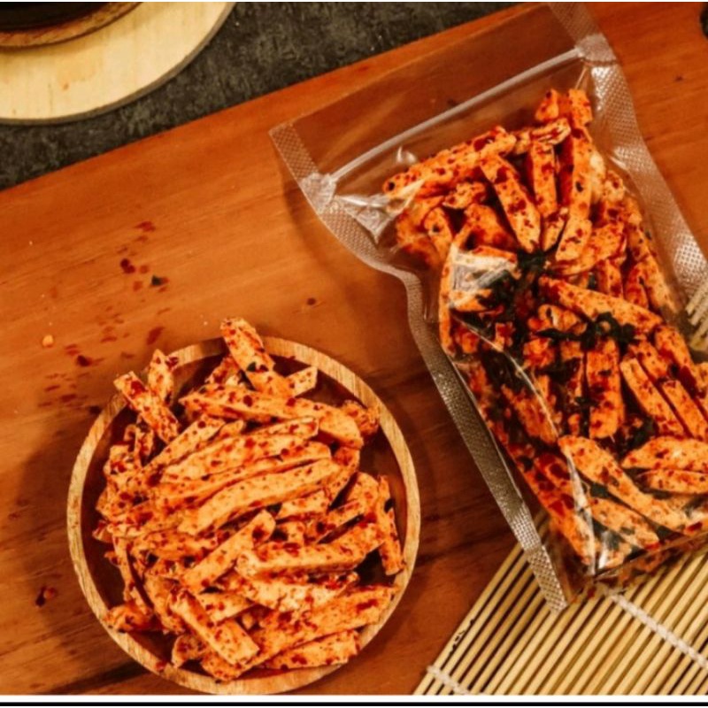 Basreng seblak, super pedas cikruh, pedas manis, original isi 500g/baso goreng-pedasseblak