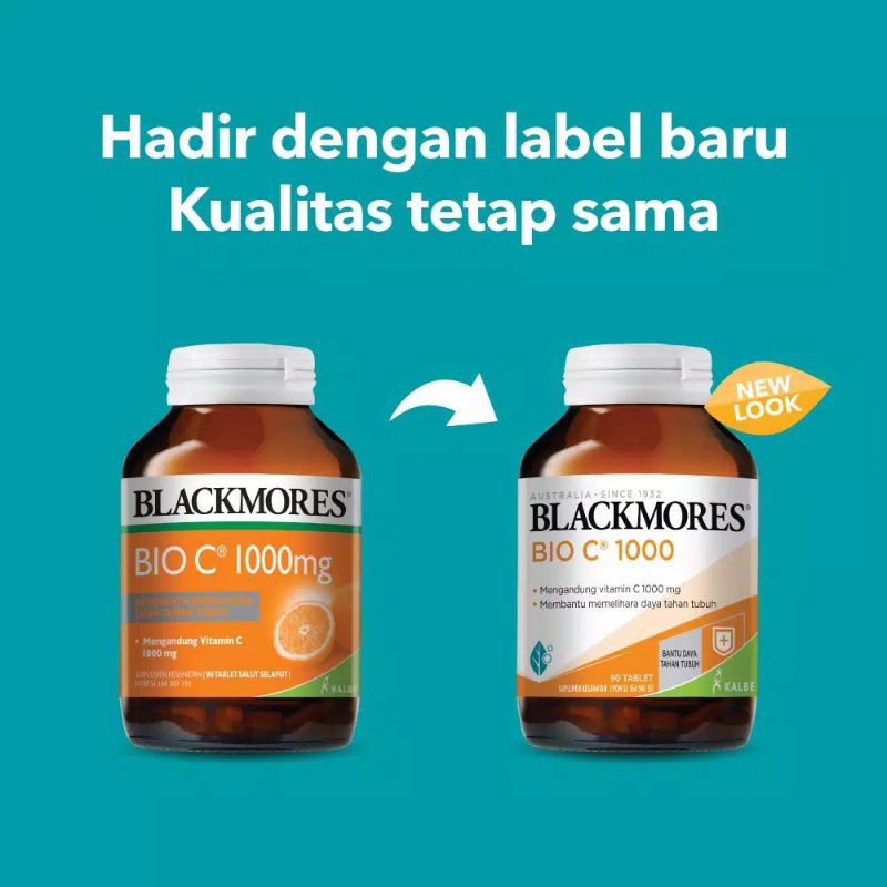 Jual Blackmores Bio C 1000 Mg 30 90 Tablet Vitamin C 500 Mg Isi 60 Bpom Indonesia Shopee Indonesia