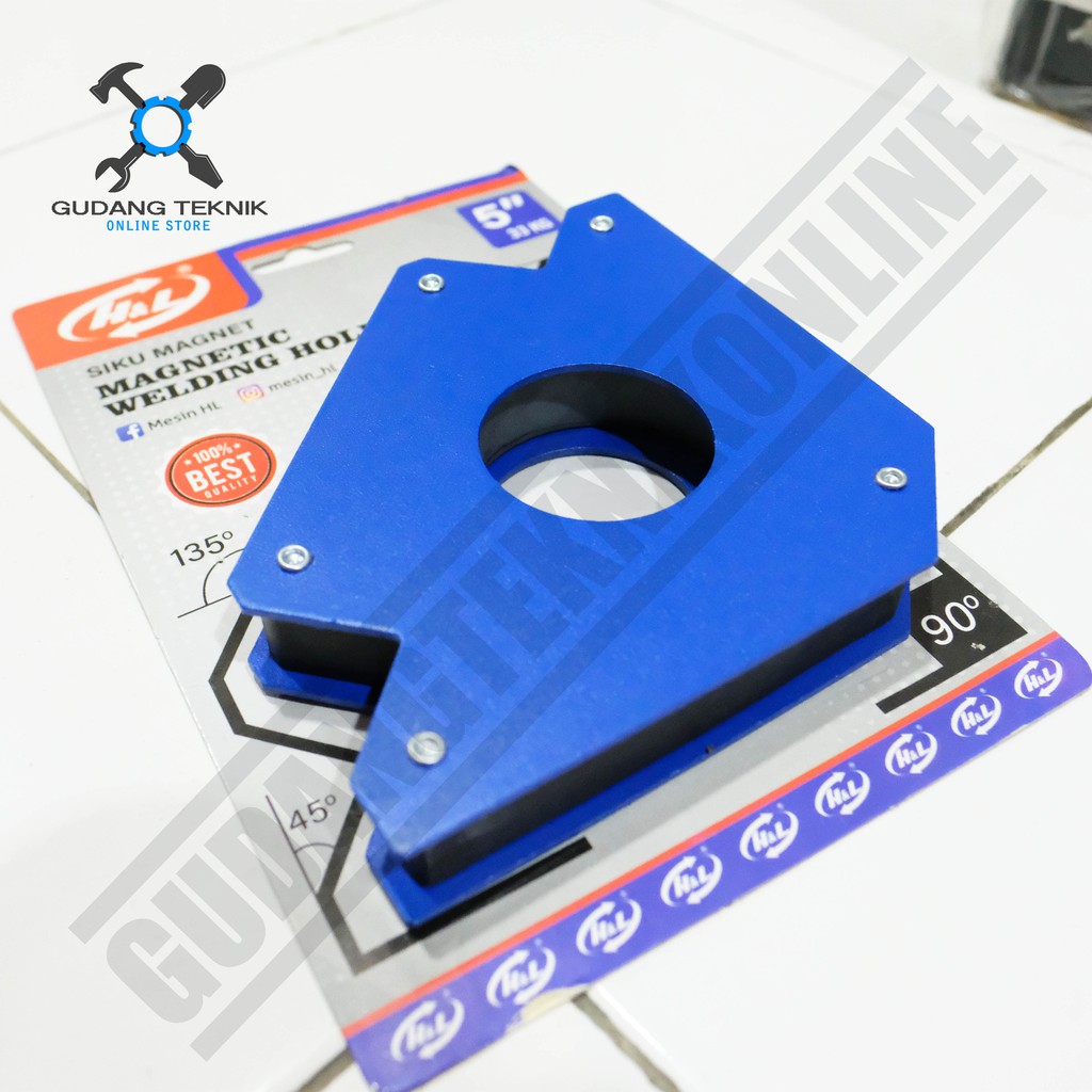 Siku Magnet Las 5&quot; HL HNL H&amp;L / Magnet Welding Holder 5 Inch  - Mahnet Holder Alat Bantu Las