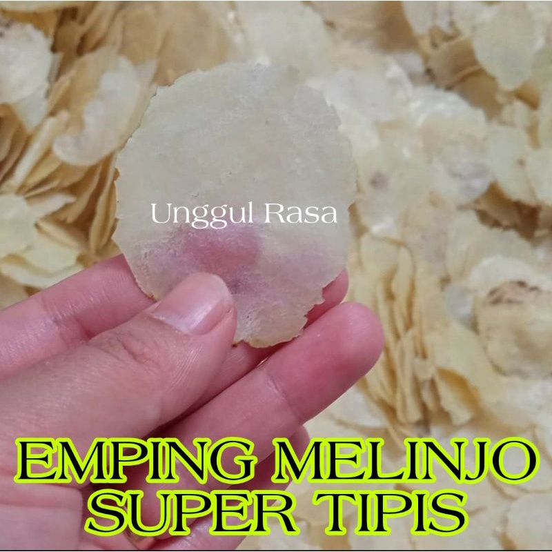 

EMPING MELINJO MENTAH FULL KERING ENAK RENYAH SP 1 KG