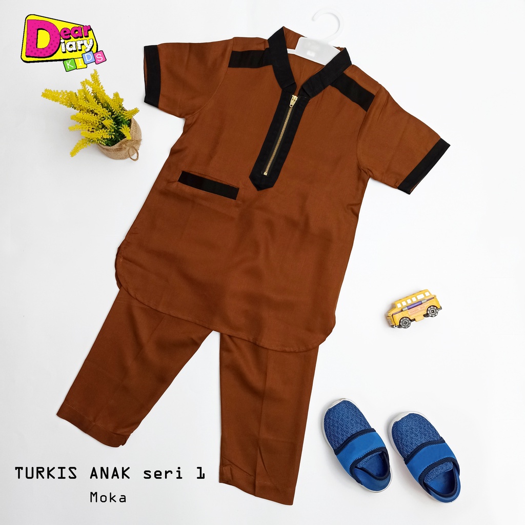 TURKIS ANAK bahan rayon twill premium TURKIS ANAK