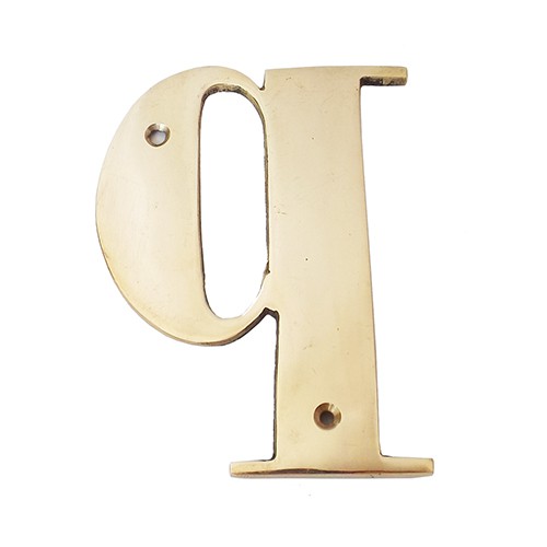 

9.5cm Klasik Huruf Kecil Namaplate Bisnis Usaha Mal Klub Kuningan - q