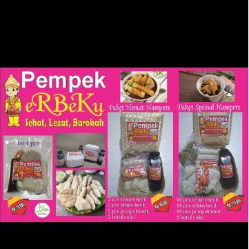 

PEMPEK PALEMBANG ERBEKU ENAK, HALAL, NIKMAT