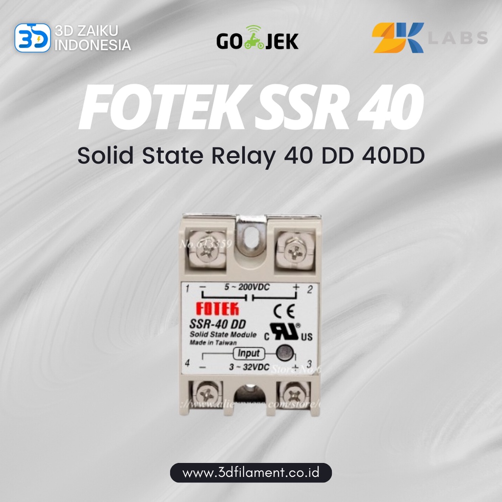 Fotek SSR Solid State Relay SSR 40 DD SSR 40DD