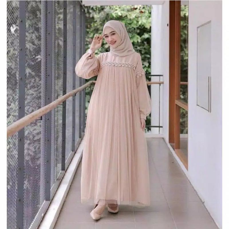 ZOYA MAXY // ZOYA DRESS // GAMIS LEBARAN TUTU TILE MAXI