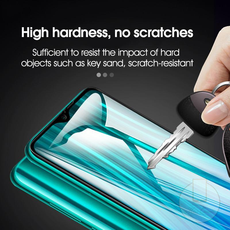 2in1 Black Tempered Glass Pelindung Layar Xiaomi Redmi Note10 Note10s Note10pro Note10promax Note10proplus Poco X3 Poco X3 Nfc Poco M3 Redmi 9T Redmi Note8 Note7 Redmi 9 9c 8 8a Dual 8a Pro Redmi Note9 Note9S Note9Pro