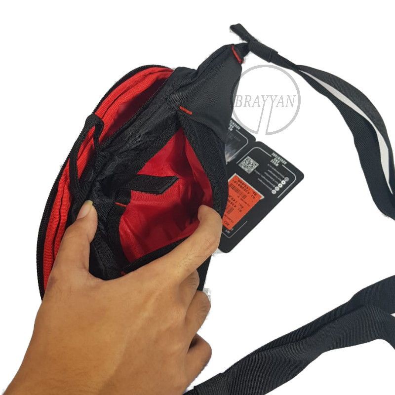 Tas Pinggang Arei Incline Original Waistbag Selempang Outdoor Pria Wanita