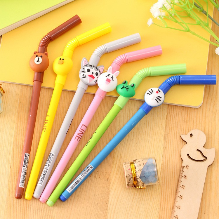 

PENA KARAKTER MODEL SEDOTAN / BALLPOINT LUCU KARAKTER / PULPEN SEDOTAN