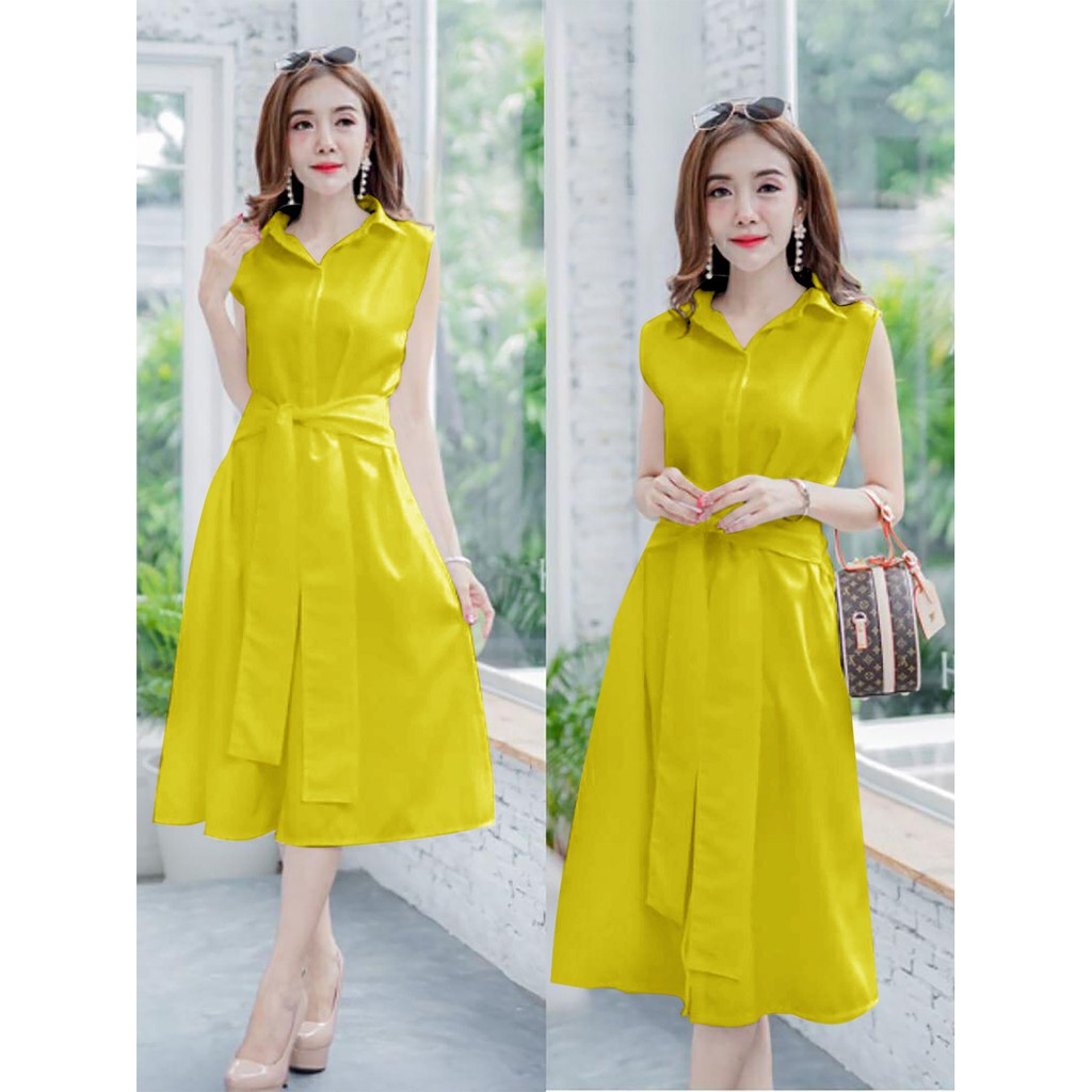 WSE390 - Dress Wilo / Dress Wanita Korea / Dress Wanita Panjang / Dress Wanita / PREMIUM QUALITY