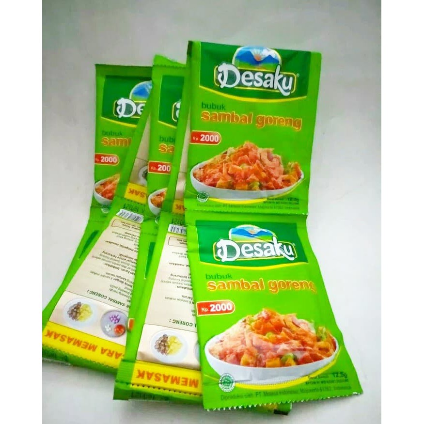 

Langsung Order DESAKU Bubuk Sambal Goreng 11 gr Limited