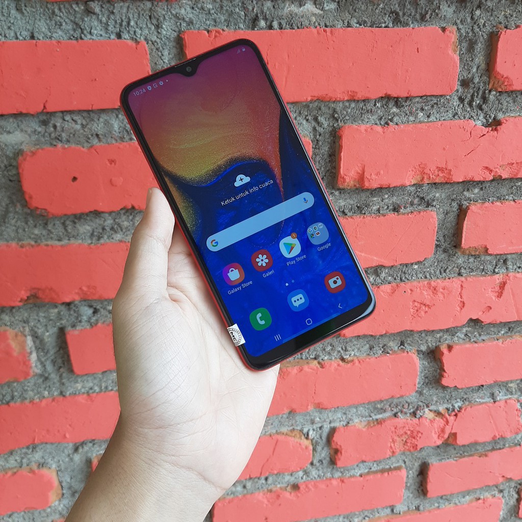 HANDPHONE SAMSUNG A10 2GB/32GB FULLSET NO HF SECOND SEKEN BEKAS MURAH-5