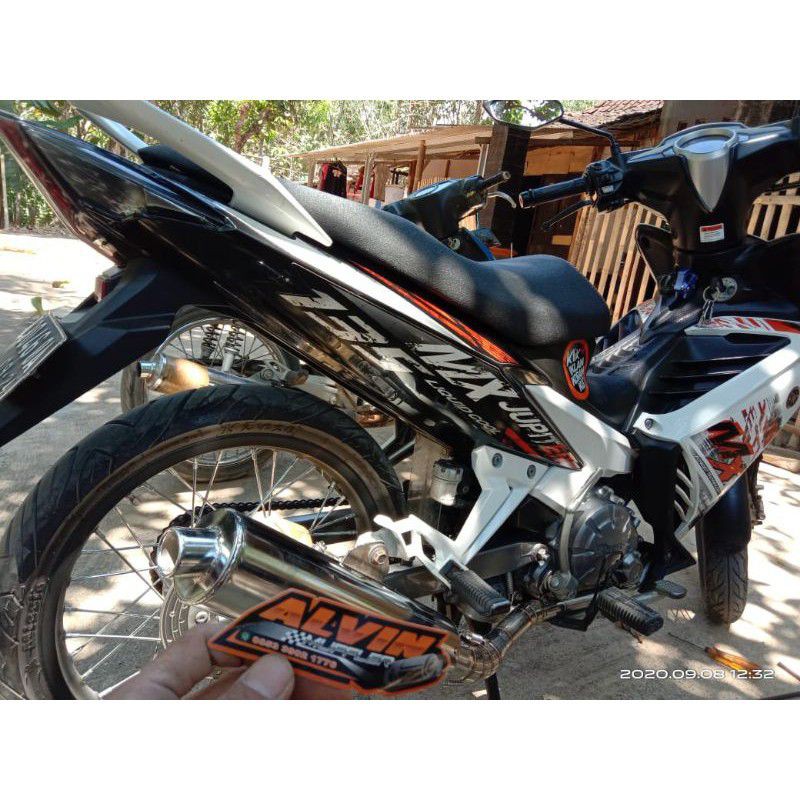 knalpot satria Fu / ckd bobokan untuk motor Jupiter MX,mx new,mx old