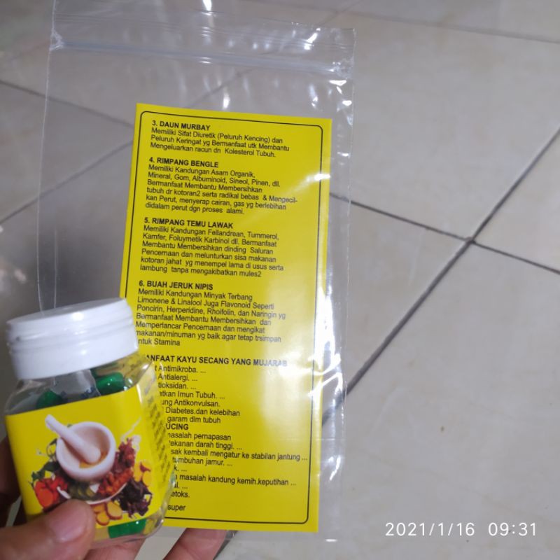 Doschin Js Diet Herbal Alami Shopee Indonesia