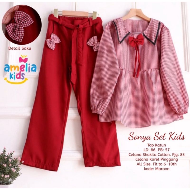 SONYA SET KIDS By AMELIA KIDS