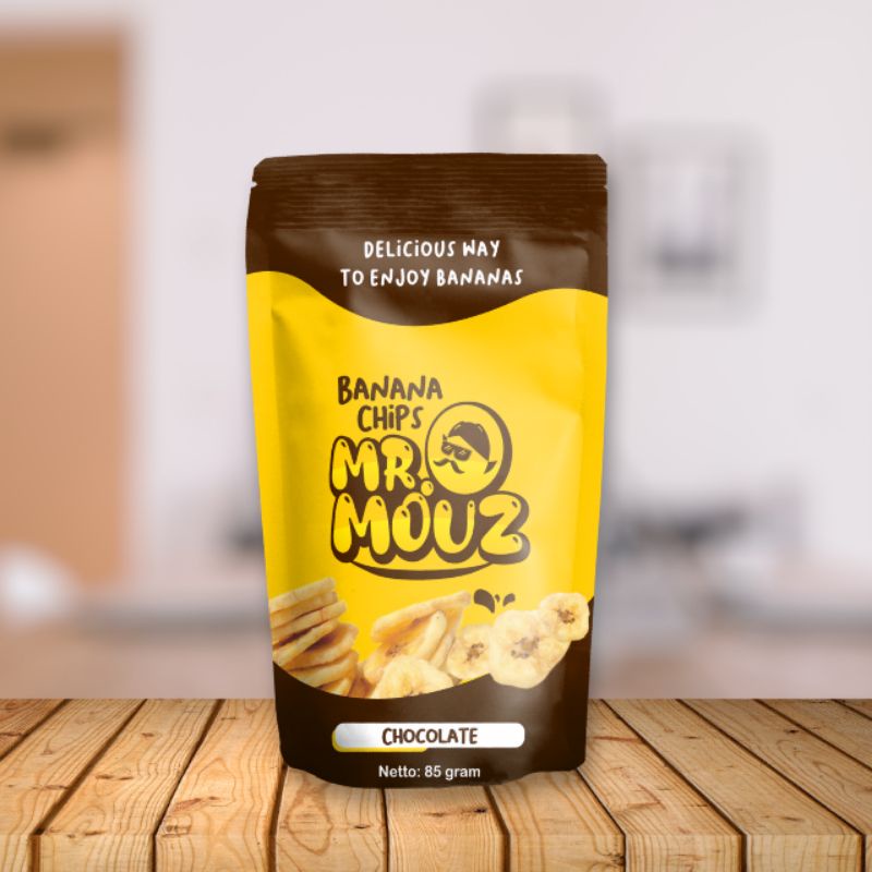 

Keripik Pisang Kekinian Rasa Cokelat dari Mr. Mouz (PROMO)