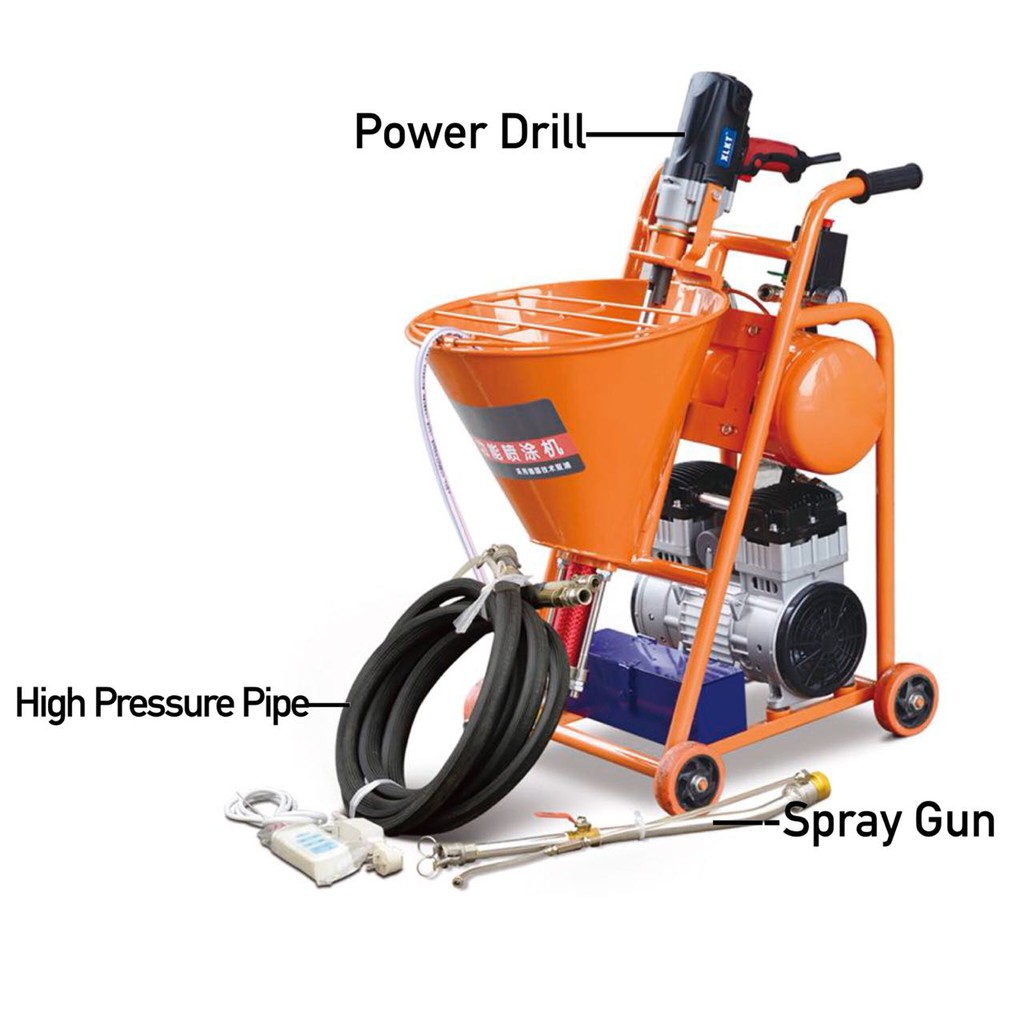 Machine Paint Sprayer Waterproofing / Mesin Spray Cat