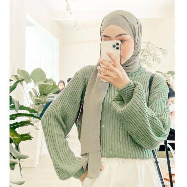 BAYONETA RAJUT KNIT SWEATER WANITA 100 % RAJUT ASLI