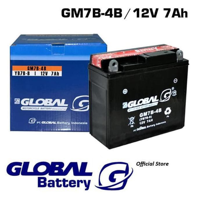 TERLARIS AKI MOTOR GM7B-4B