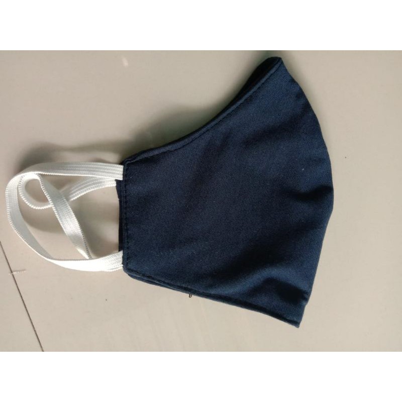 masker kaos 2 lapis earloop dewasa