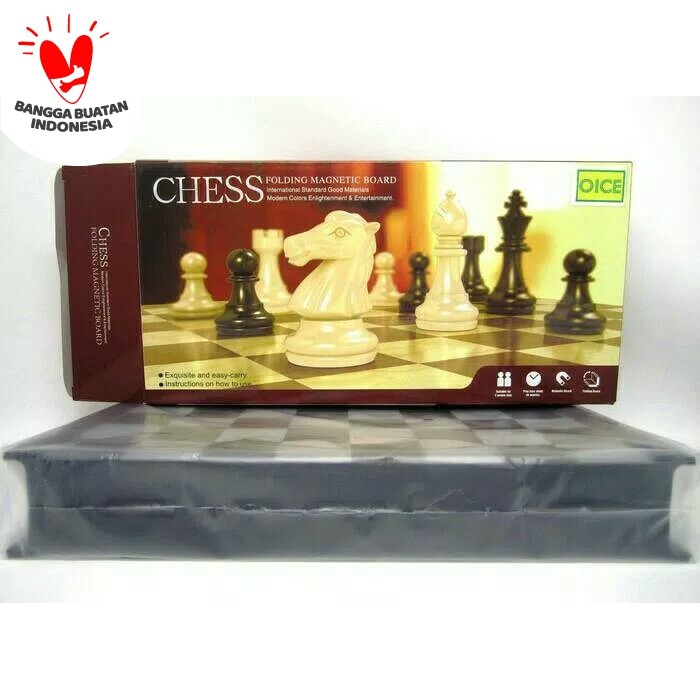 Chess Magnetic Board Game Papan Catur Magnet