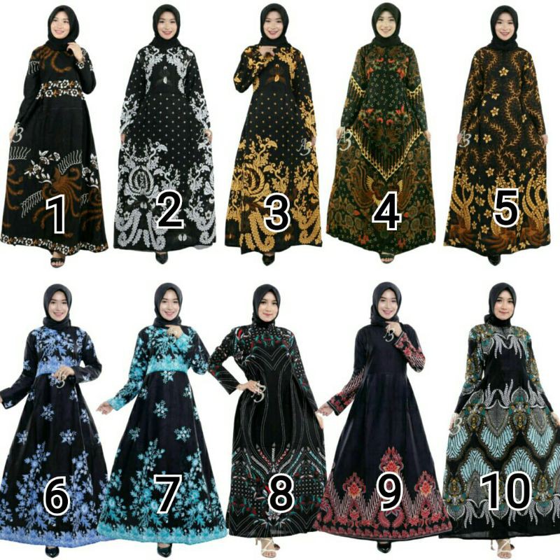 GAMIS BATIK ORI by ZILAHIJAB BATIK