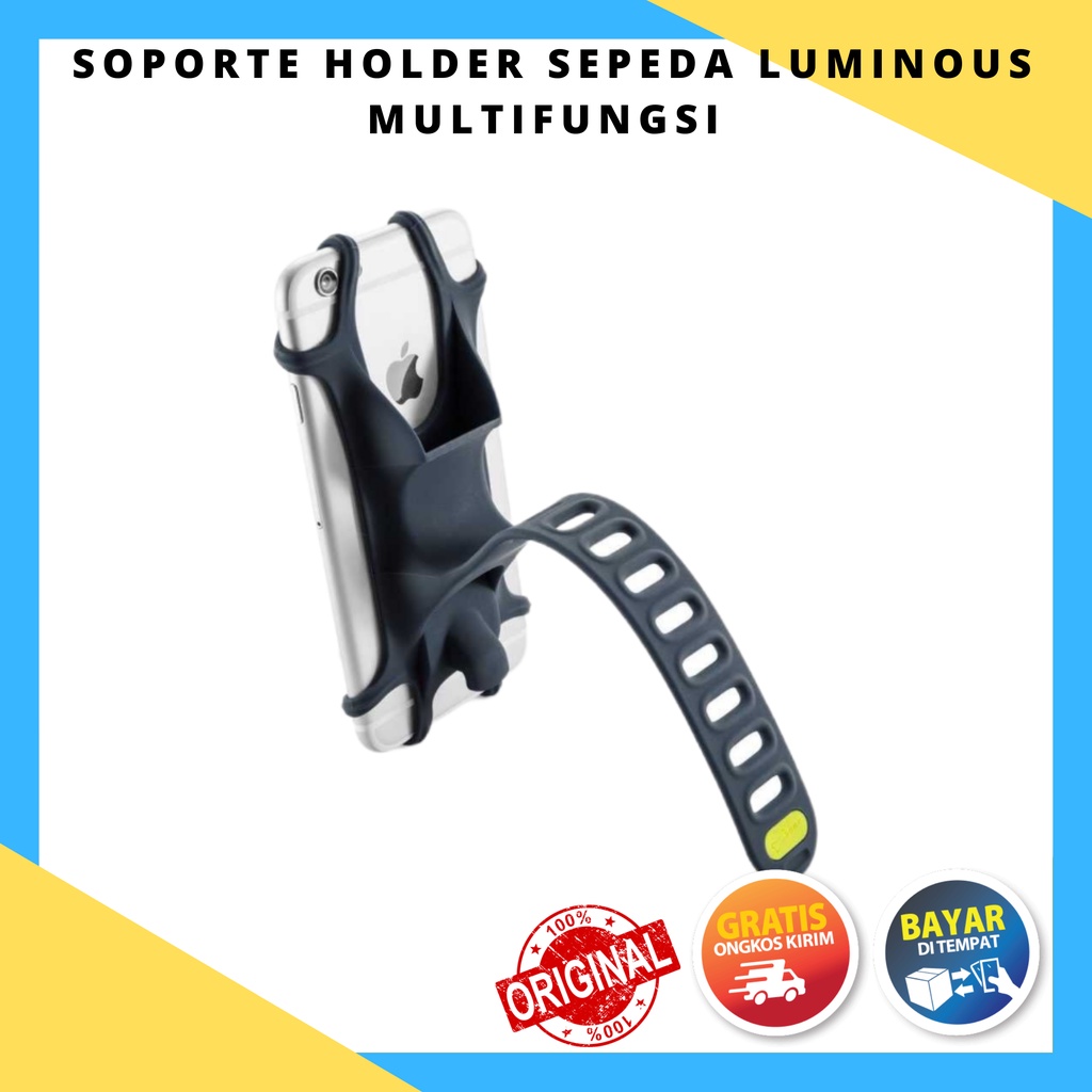 Holder Sepeda Luminous Multifungsi untuk Smartphone - 170703