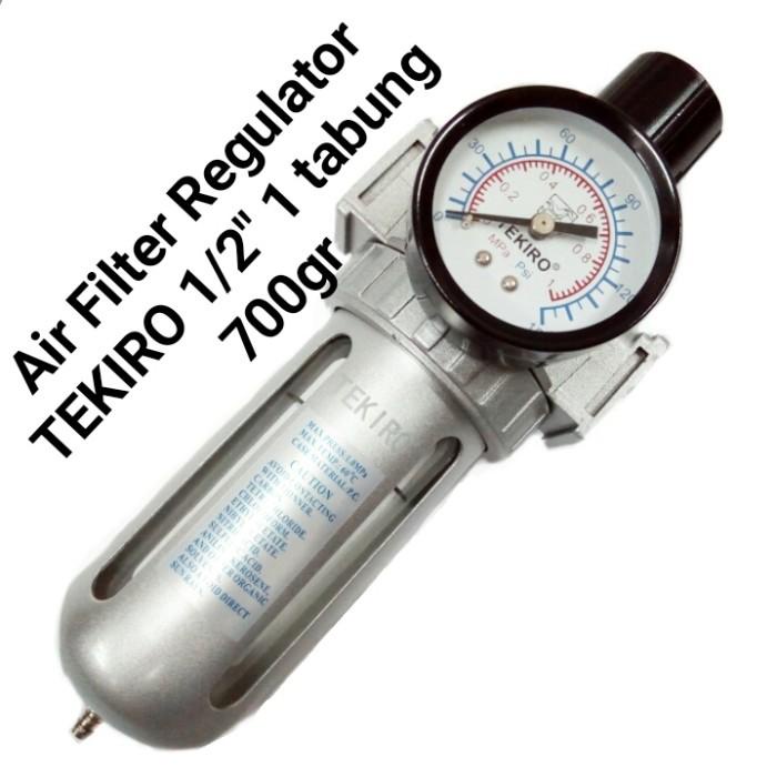 Tekiro 0.5 Inch Single Air Filter Regulator - Filter Udara Kompreso