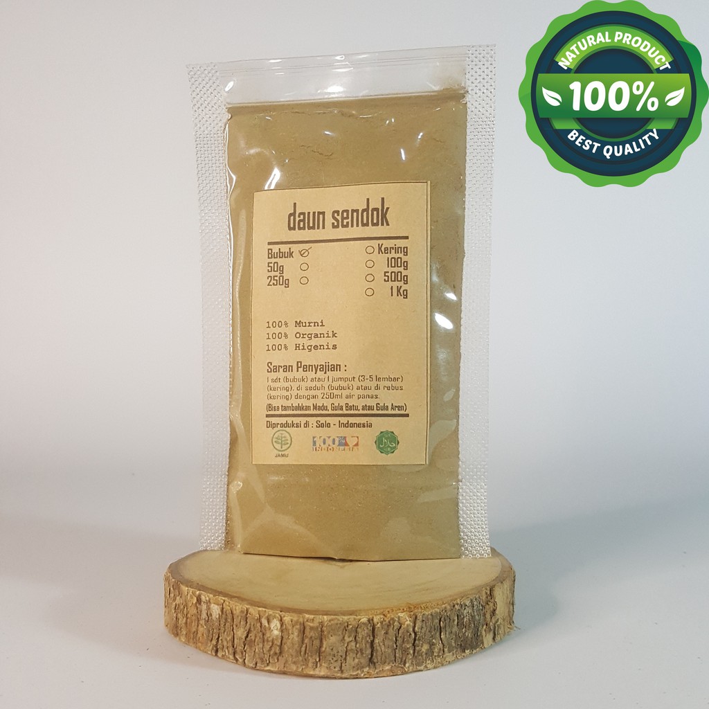 

DAUN SENDOK/SENDOKAN BUBUK 500 GRAM - Plantago Major - MURNI - J