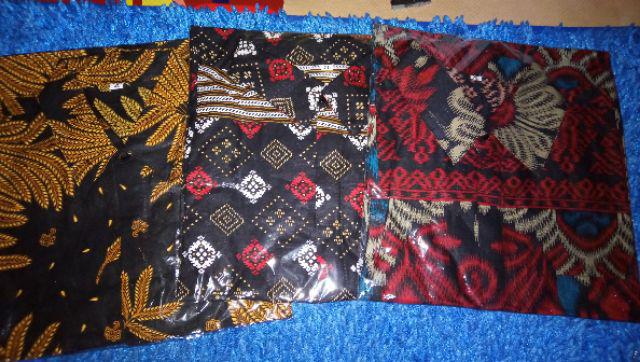 Kemeja Batik Pria Motif Abas