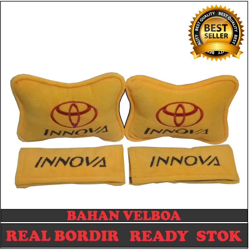 Bantal mobil Innova Headrest mobil aksesoris Mobil Kode 5972