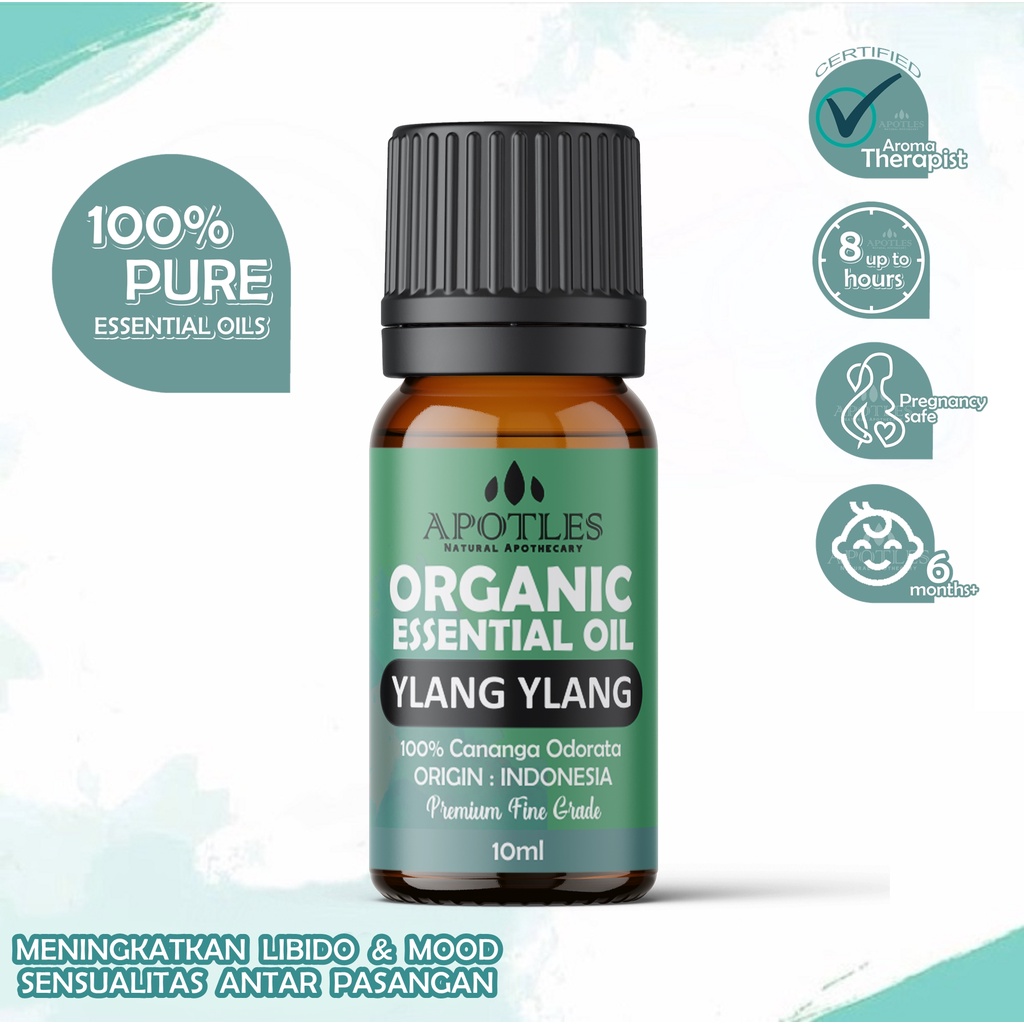 Ylang Ylang Essential Oil Cananga - Minyak Aromaterapi Kenanga 10ml