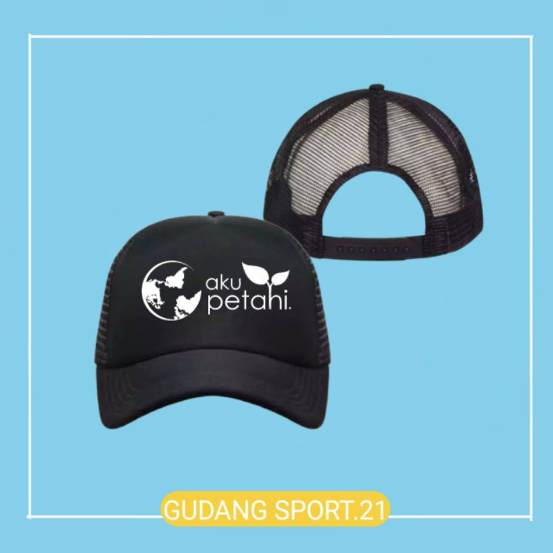 topi jaring trucker aku petani topi petani