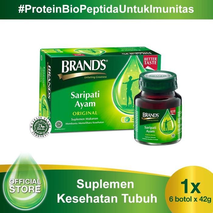 

Brand'S Saripati Ayam Original 42 Gr (Isi 6 Botol)