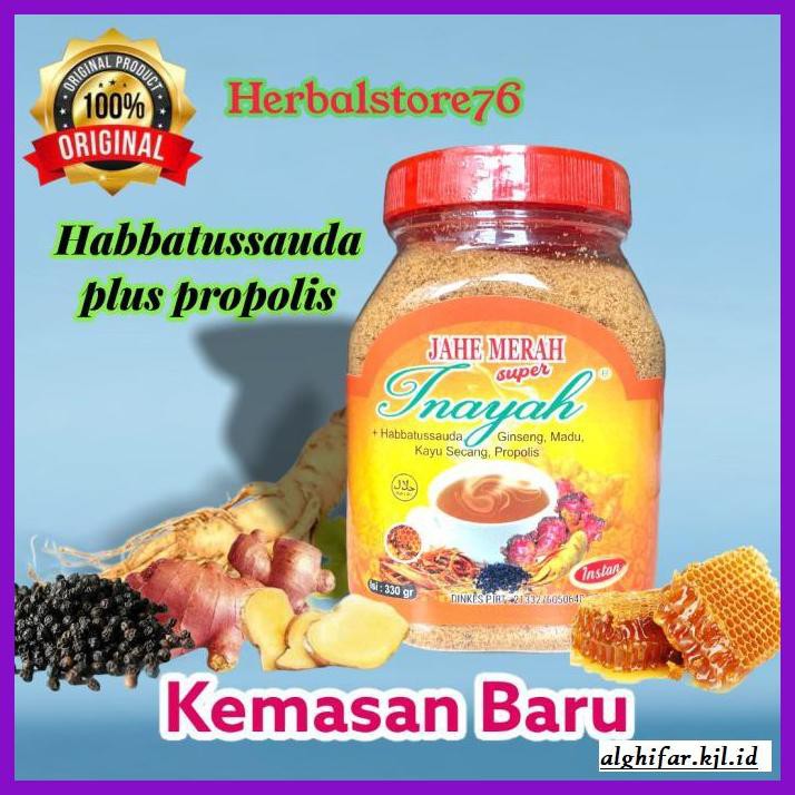 

lanoisidartdrink- jahe merah instan 330 gram -asliii-bngittt.