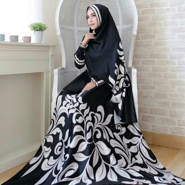 Ready Lagi 4Wrna FC HASNA SYARI / Set Hijab syari wanita terbaru