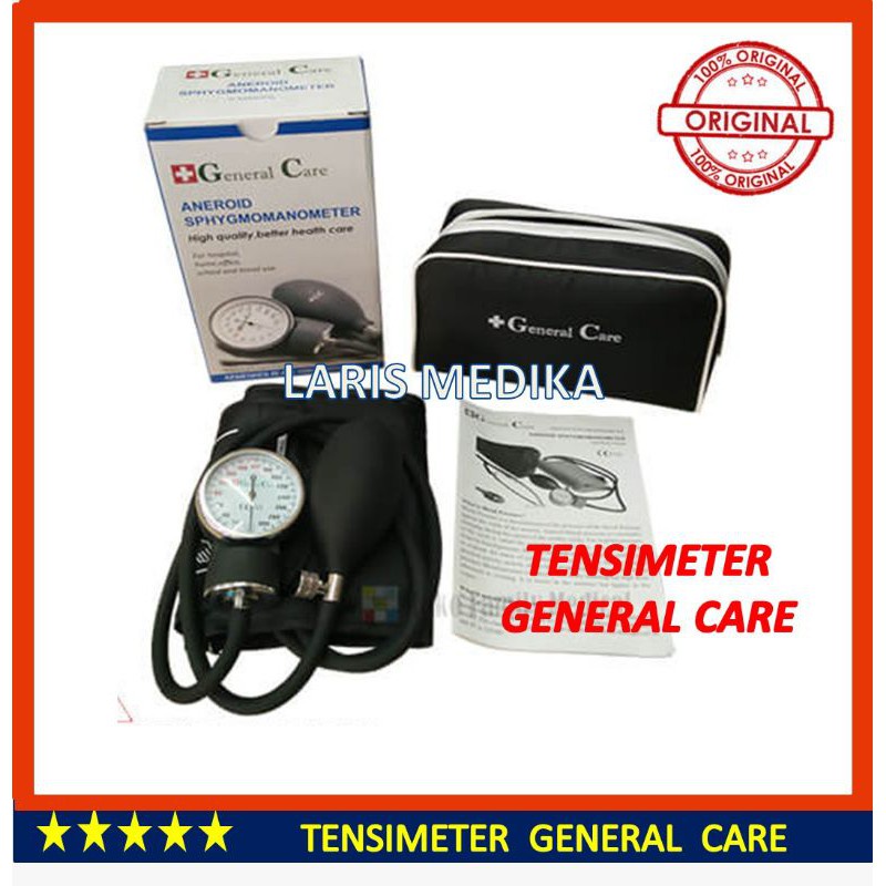 Tensi Jarum General Care / Tensimeter Aneroid Transparan Tensimeter Manual Tensi / Tensimeter Aneroid General Care Transparant