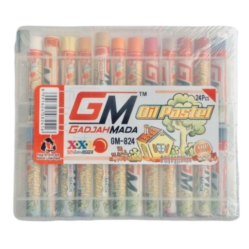 

KRAYON /CRAYON OIL PASTEL 24 WARNA MURAH GM 824