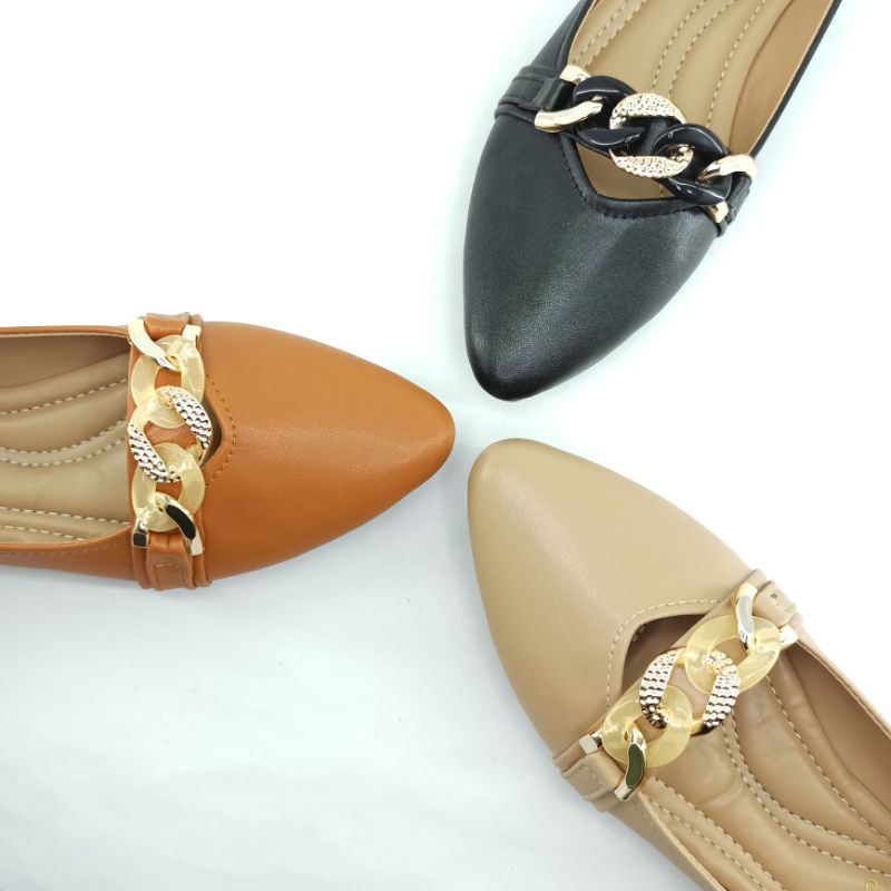 ANDIS Sepatu Flatshoes Wanita Ballerina RANTI SR01